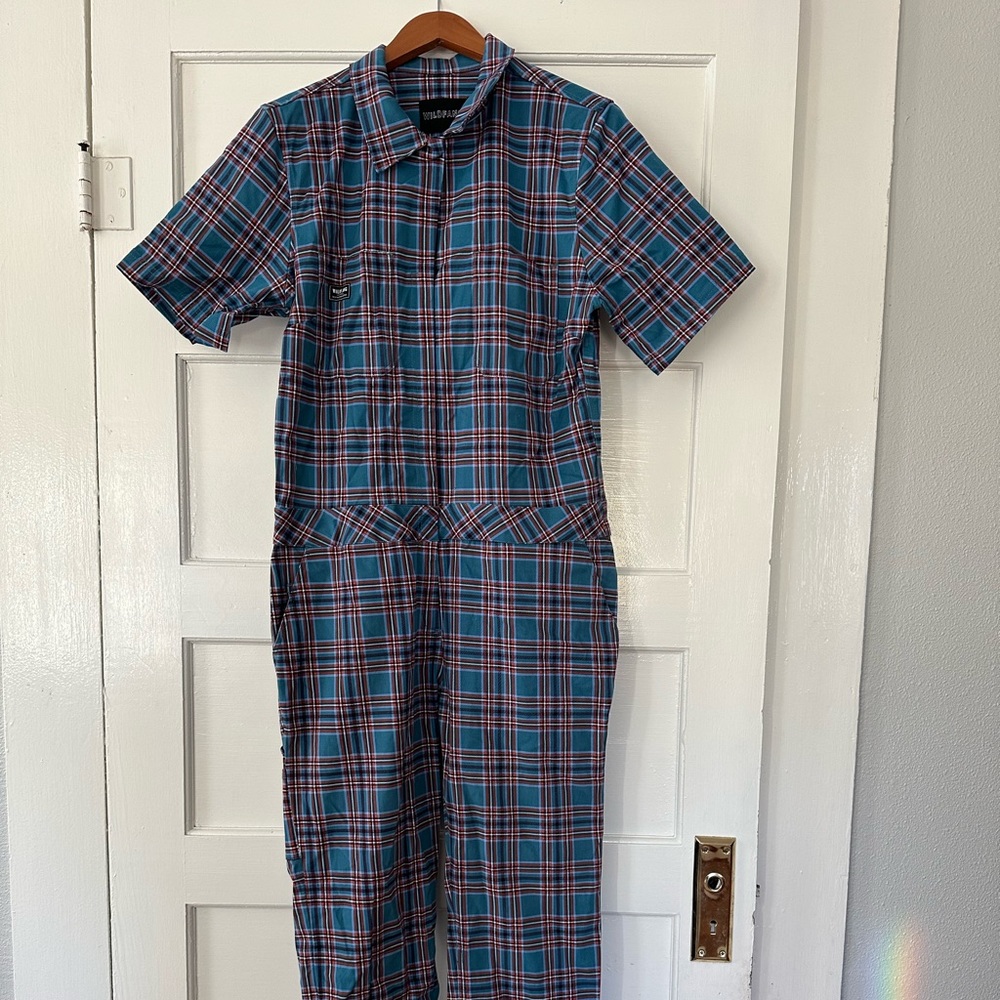 Wildfang Essential Coverall — Plaid